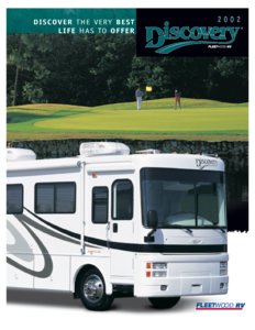 2002 Fleetwood Discovery Brochure page 1