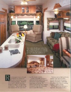 2002 Keystone RV Montana Big Sky Brochure page 2