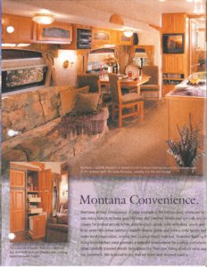 2002 Keystone RV Montana Brochure page 3