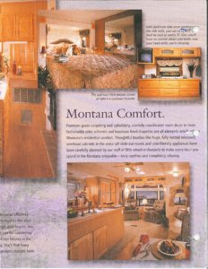 2002 Keystone RV Montana Brochure page 4