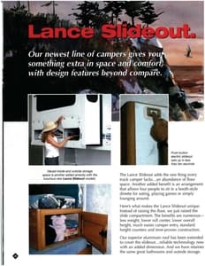 2002 Lance Truck Campers Brochure page 4