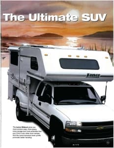 2002 Lance Truck Campers Brochure page 5