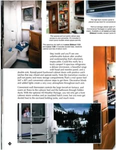 2002 Lance Truck Campers Brochure page 12