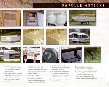 2002 Palomino Camping Trailers Brochure page 7