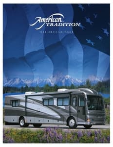 2003 American Coach American Tradition Brochure page 1