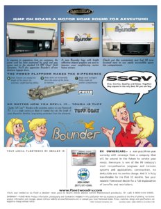 2003 Fleetwood Bounder Brochure page 6