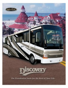 2003 Fleetwood Discovery Brochure page 1