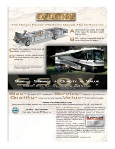 2003 Fleetwood Expedition Brochure page 6