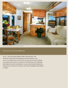 2003 Holiday Rambler Admiral SE Brochure page 2