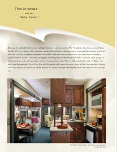 2003 Holiday Rambler Presidential Brochure page 2