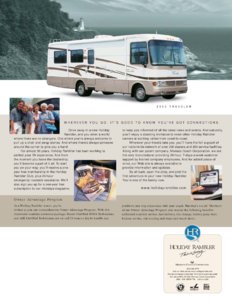 2003 Holiday Rambler Traveler Brochure page 10