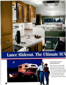 2003 Lance Truck Campers Brochure page 4