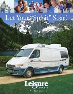 2003 Leisure Travel Vans Free Spirit Brochure page 1
