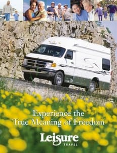 2003 Leisure Travel Vans Freedom Brochure page 1