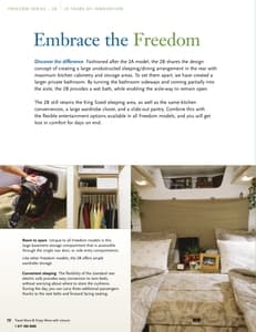 2003 Leisure Travel Vans Freedom Brochure page 12