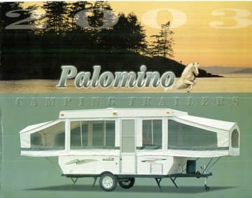 2003 Palomino Camping Trailers Brochure