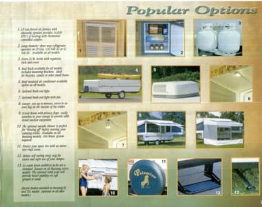 2003 Palomino Camping Trailers Brochure page 7