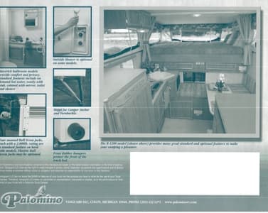 2003 Palomino Truck Campers Brochure page 4