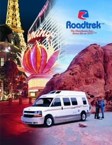 2003 Roadtrek Full Line Brochure page 1