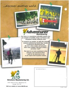 2004 ALP Adventurer Truck Campers Brochure page 16