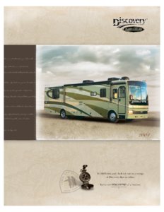 2004 Fleetwood Discovery Brochure page 1