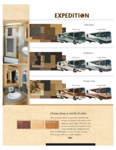 2004 Fleetwood Expedition Brochure page 7