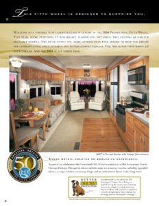 2004 Holiday Rambler Presidential Brochure page 2