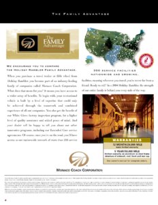 2004 Holiday Rambler Presidential Brochure page 4