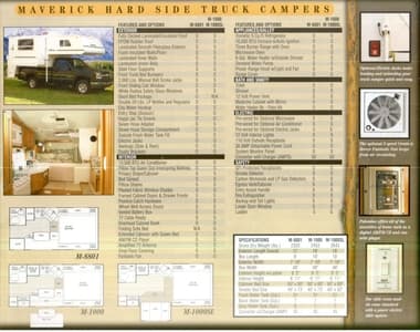 2004 Palomino Truck Campers Brochure page 3