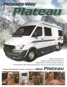 2004 Pleasure-Way Full Line Brochure page 1