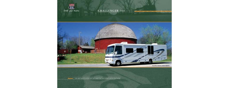2004 Thor Challenger Brochure page 1