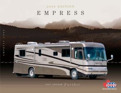 2004 Triple E RV Empress Brochure page 1