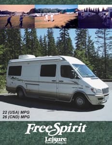 2004 Triple E RV Free Spirit Brochure page 1
