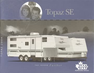 2004 Triple E RV Topaz Special Edition Brochure
