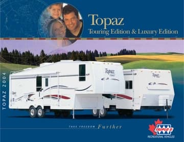 2004 Triple E RV Topaz Brochure