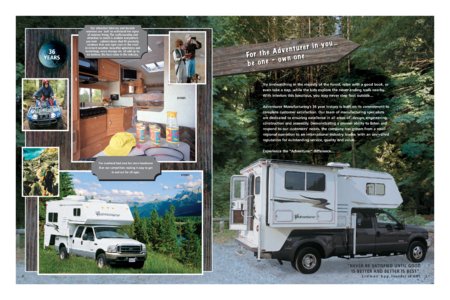 2005 ALP Adventurer Truck Campers Brochure page 3