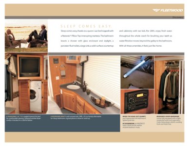 2005 Fleetwood Discovery Brochure page 9