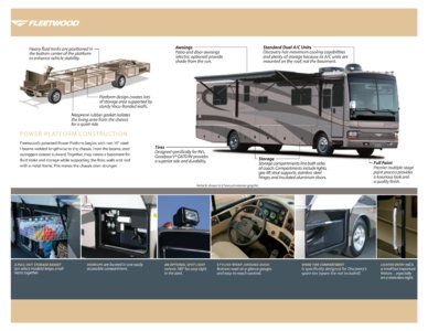 2005 Fleetwood Discovery Brochure page 10