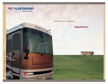 2005 Fleetwood Expedition Brochure