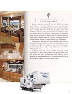 2005 Holiday Rambler Alumascape Brochure page 5