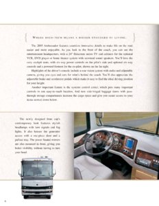 2005 Holiday Rambler Ambassador Brochure page 6