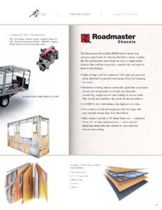 2005 Holiday Rambler Ambassador Brochure page 9