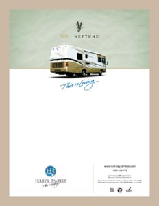 2005 Holiday Rambler Neptune Brochure page 20