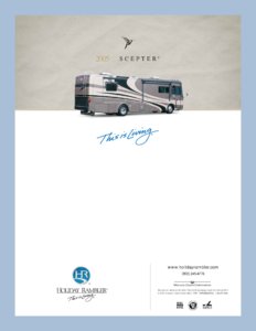 2005 Holiday Rambler Scepter Brochure page 24