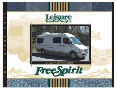 2005 Leisure Travel Vans Free Spirit Brochure page 1