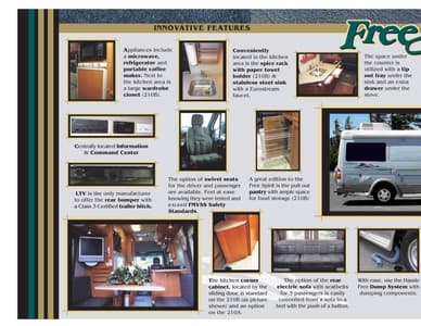 2005 Leisure Travel Vans Free Spirit Brochure page 4