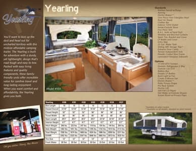 2005 Palomino Camping Trailers Brochure page 4