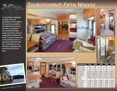 2005 Palomino Travel Trailers And Fifth Wheels Brochure page 6