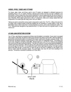 2005 Thor Mandalay Owner's Manual Brochure page 98