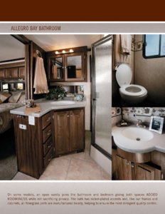 2005 Tiffin Allegro Bay Brochure page 10